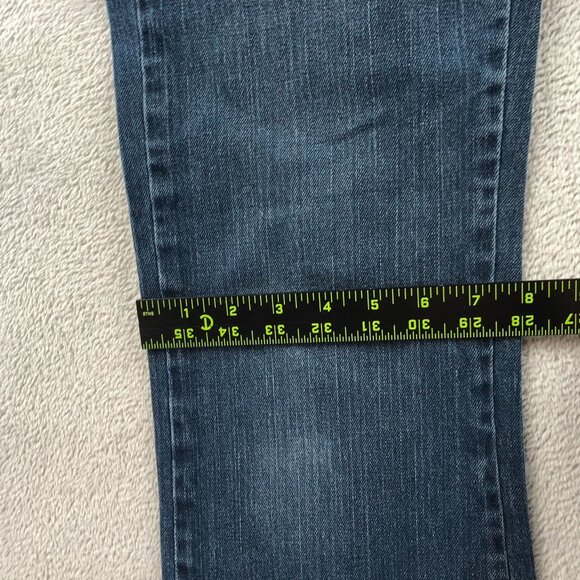 2 Lee Womens Jeans Size 6 Medium Lot Of Two Bue Denim Natural Bootcut Leg Casual - Picture 8 of 16